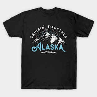 Alaska Cruise 2024 Family Friends Vacation Travel T-Shirt